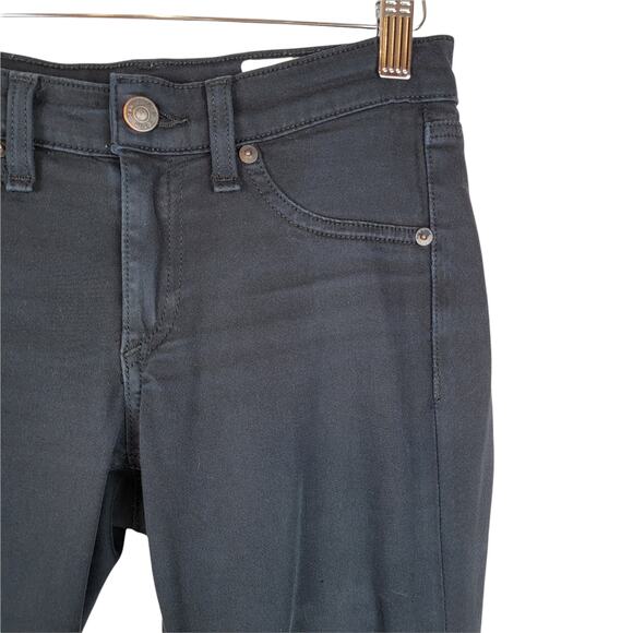Rag & Bone Skinny Black Low Waist JEANS - Size 24 - Picture 7 of 12